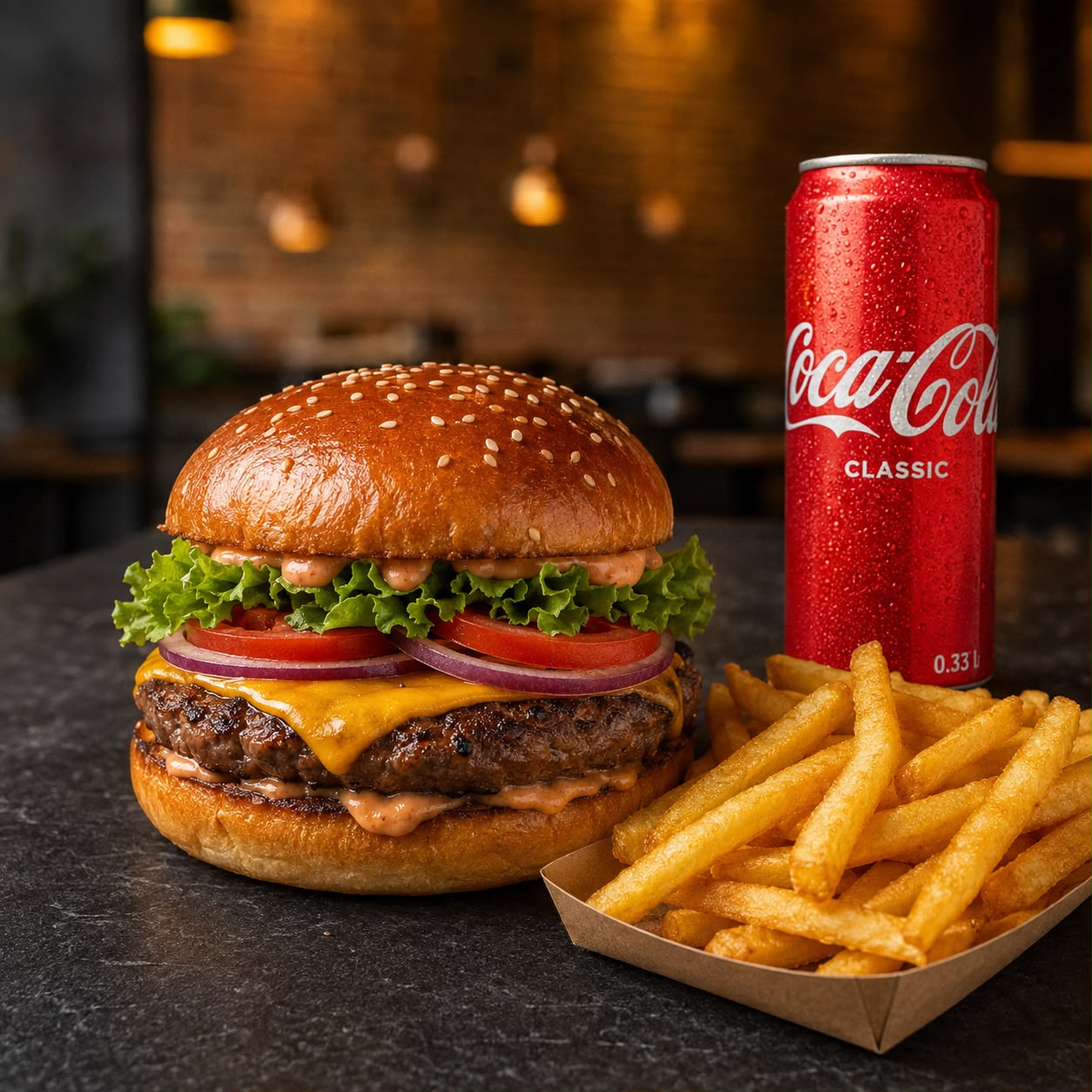 Burger-Menü
